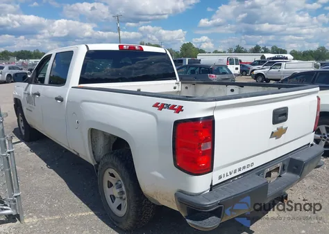 2018 Chevrolet Silverado 1500 Wt из США, поврежденный, VIN 1GCUKNEC6JF184127